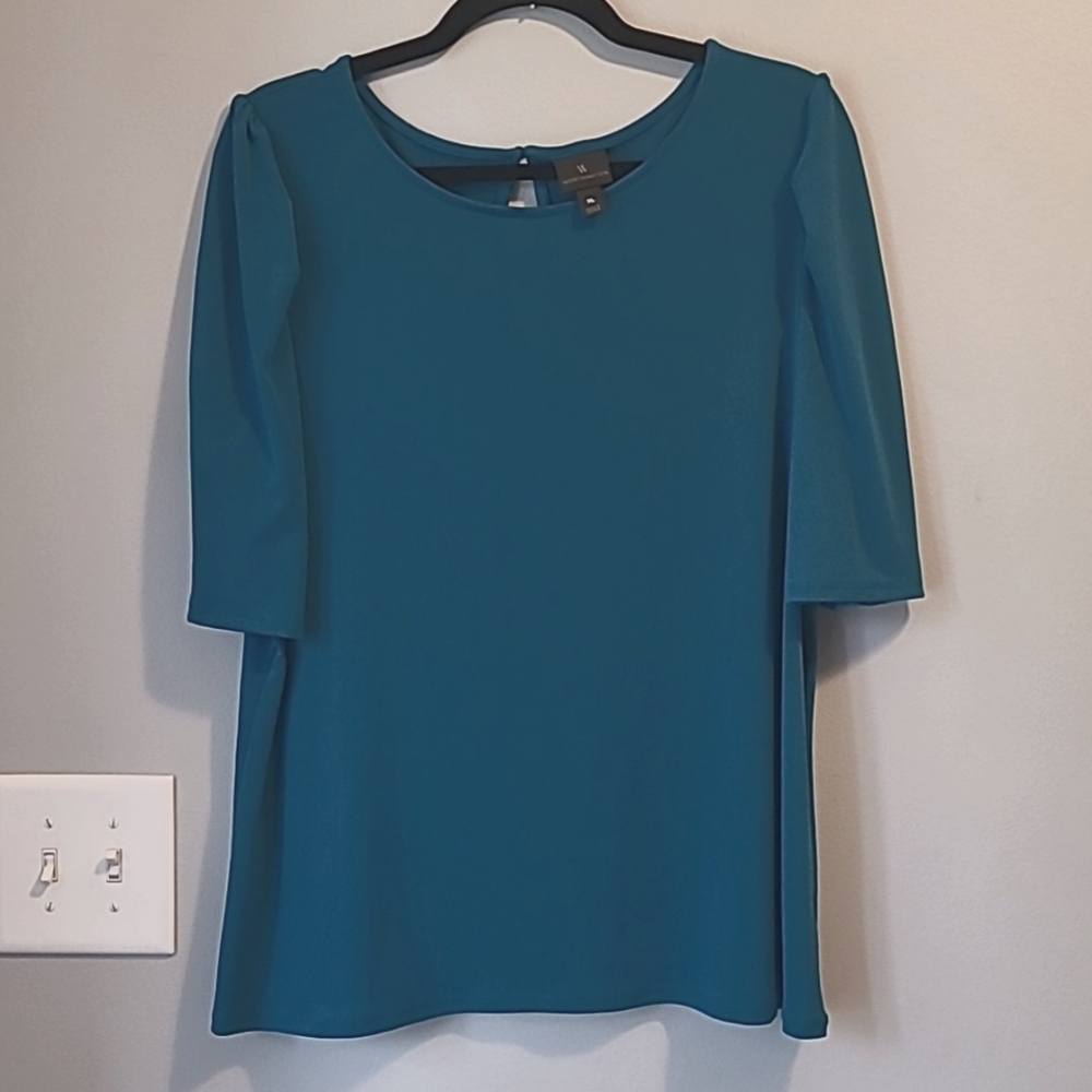 Teal Blouse